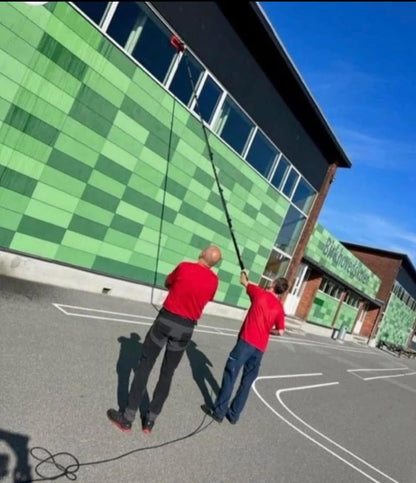 Rentvands vinduespudsning  med Ultra Rent Vand. Samt grundteknikkerne fra kursus trin 1 - Kontakt os for info og bookning nr. mobil 20 89 25 27